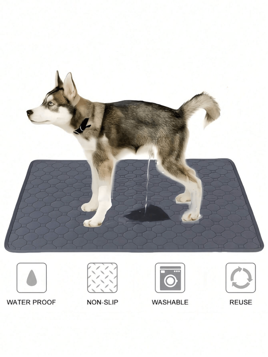 Reusable Washable Pet Pee Pads 4 Layer Waterproof Absorbent Training Pads For Dogs Cats Small Medium Large Pets Housebreaking Essentials