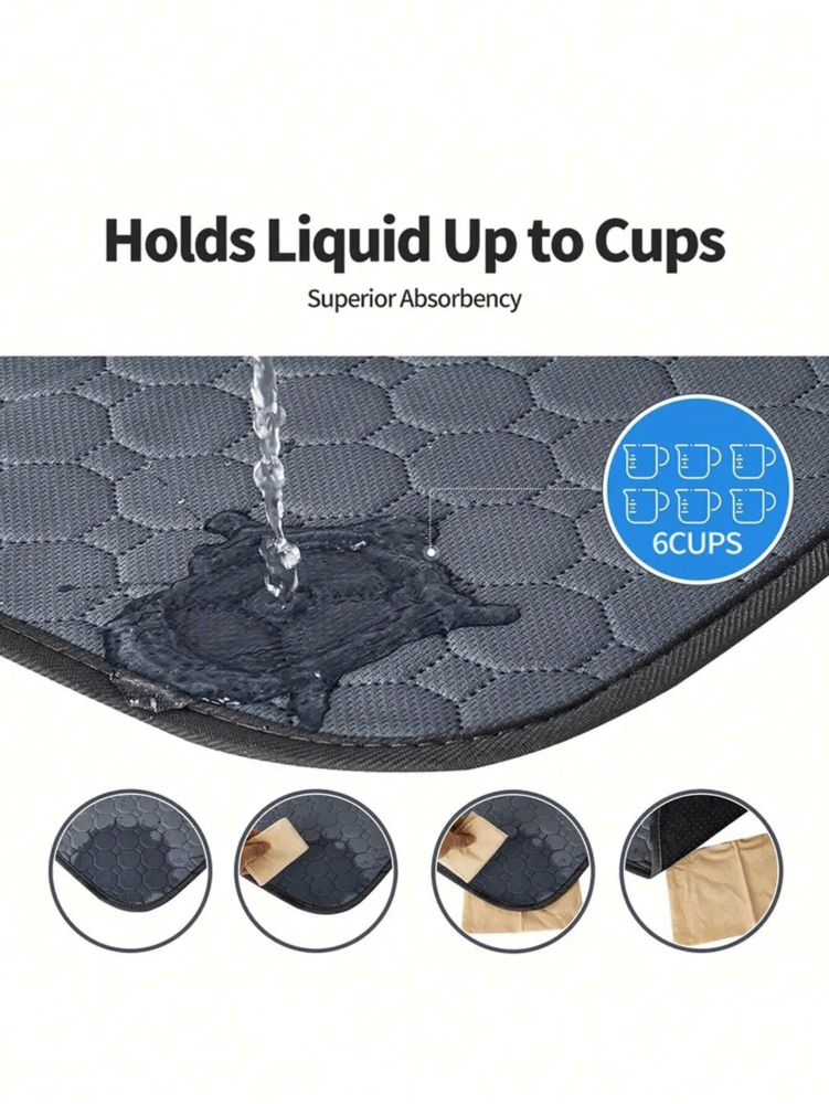 Reusable Washable Pet Pee Pads 4 Layer Waterproof Absorbent Training Pads For Dogs Cats Small Medium Large Pets Housebreaking Essentials