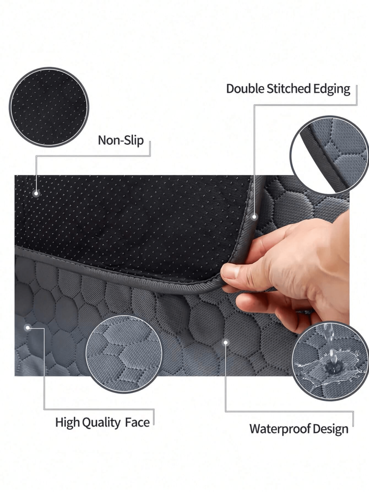 Reusable Washable Pet Pee Pads 4 Layer Waterproof Absorbent Training Pads For Dogs Cats Small Medium Large Pets Housebreaking Essentials