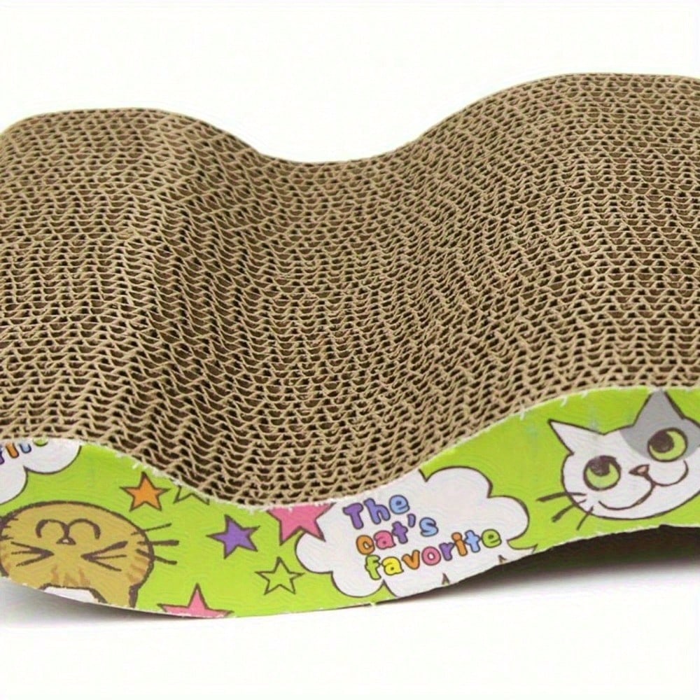 Cat Scratcher Pad Corrugated Cardboard Scratching Board Sofa Bed Mat For Cats Kittens Interactive Toy Claw Care Furniture Protector
