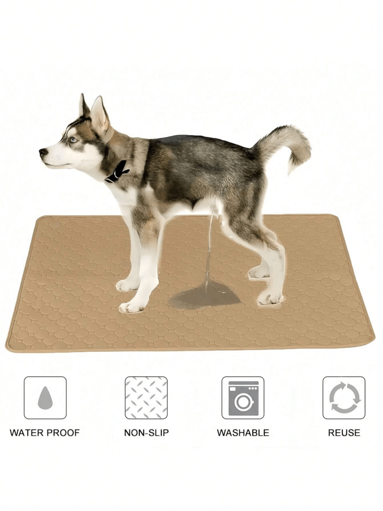 Reusable Washable Pet Pee Pads 4 Layer Waterproof Absorbent Training Pads For Dogs Cats Small Medium Large Pets Housebreaking Essentials